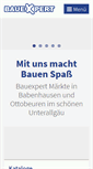 Mobile Screenshot of bauexpert-babenhausen.de